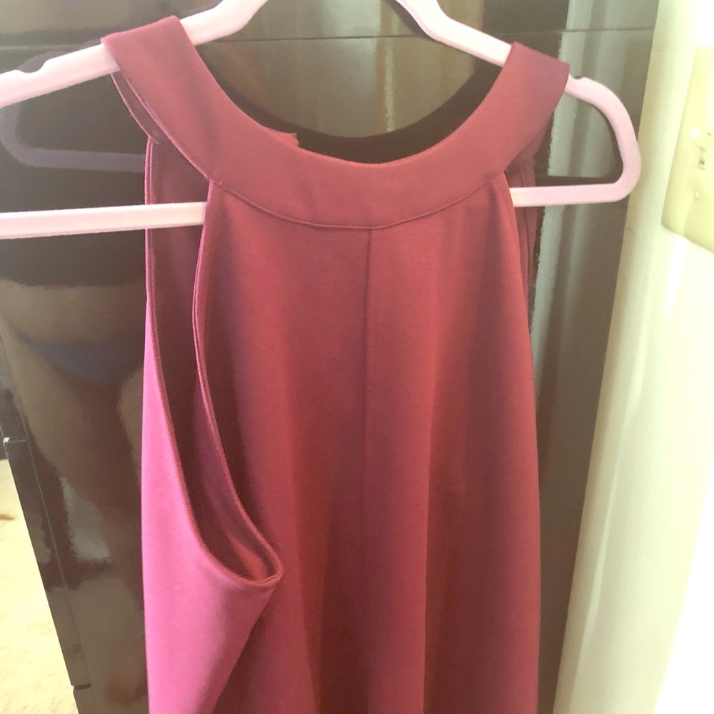 Marooniah purple tank